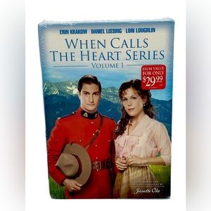 When Calls the Heart - Volume 1 - 3 DVD Set - New Sealed ( 2014, Hallmark)